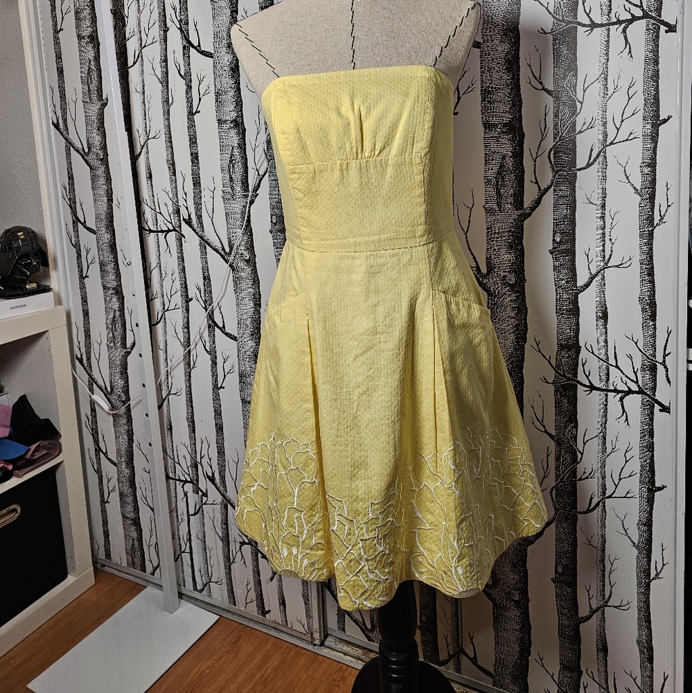 Lilly Pulitzer Blossom Embroidery Spring/Summer Dress - Size 6